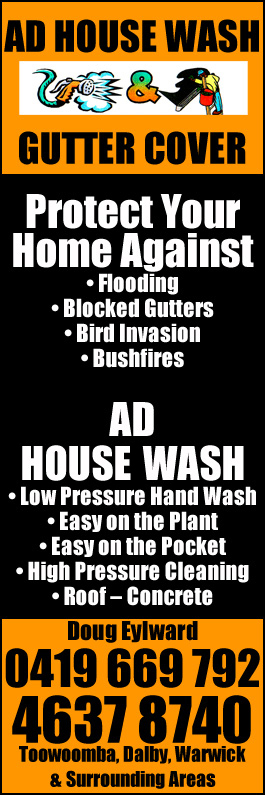 A D House Wash and Gutter Cover