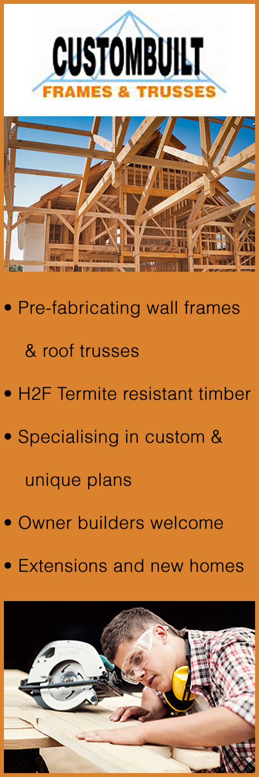 Custombuilt Frames & Trusses