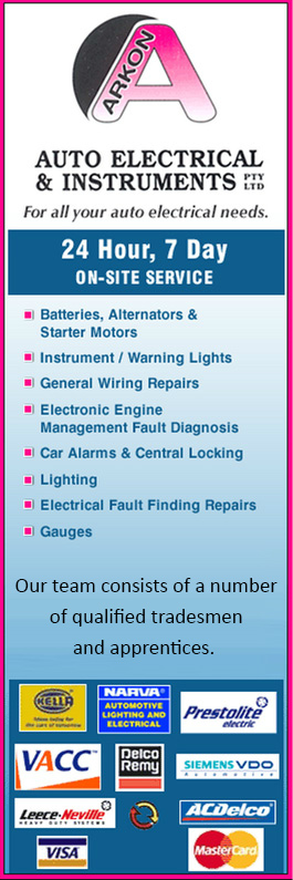 Arkon Auto Electrical & Instruments PTY LTD