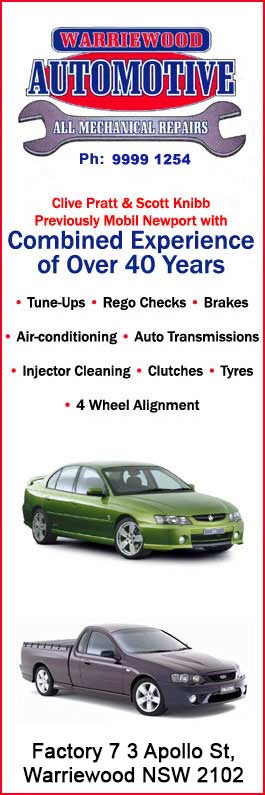 Warriewood Automotive Services Pty Ltd