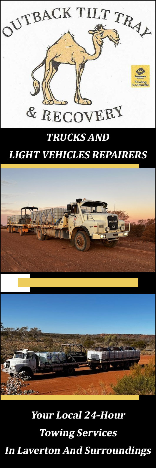 Outback Tilt Tray and Recovery Services
