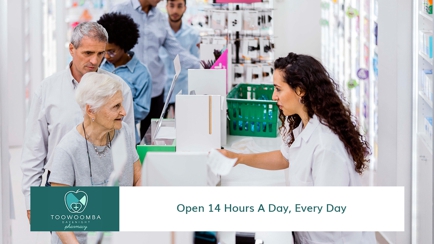 Toowoomba Day & Night Pharmacy Hero Image