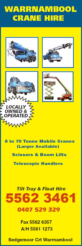 Warrnambool Crane Hire