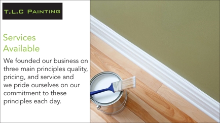 T.L.C. Painting Service Hero Image