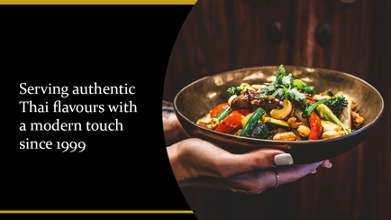 Modern Thai Restaurant Hero Image
