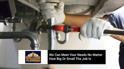 Williams Plumbing and Maintenance Hero Image