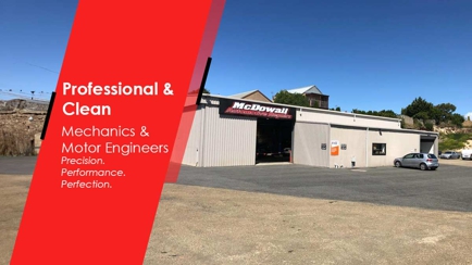 McDowall Automotive Repairs Hero Image