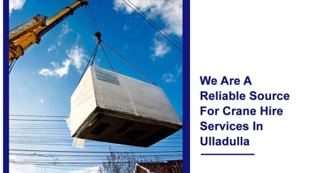 Ulladulla Mobile Cranes Hero Image