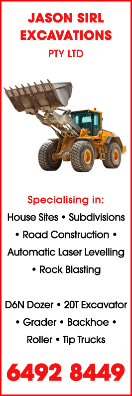 Jason Sirl Excavations Pty Ltd