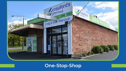 Crawford's Pharmacy Hero Image