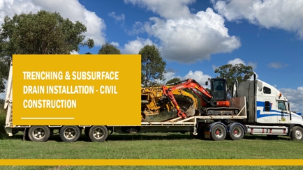 KRT Trenching & Earthmoving Australia Hero Image