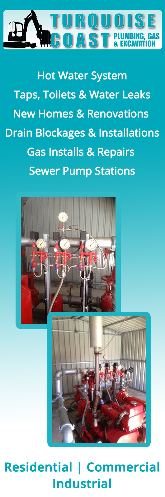 Turquoise Coast Plumbing Gas & Excavation