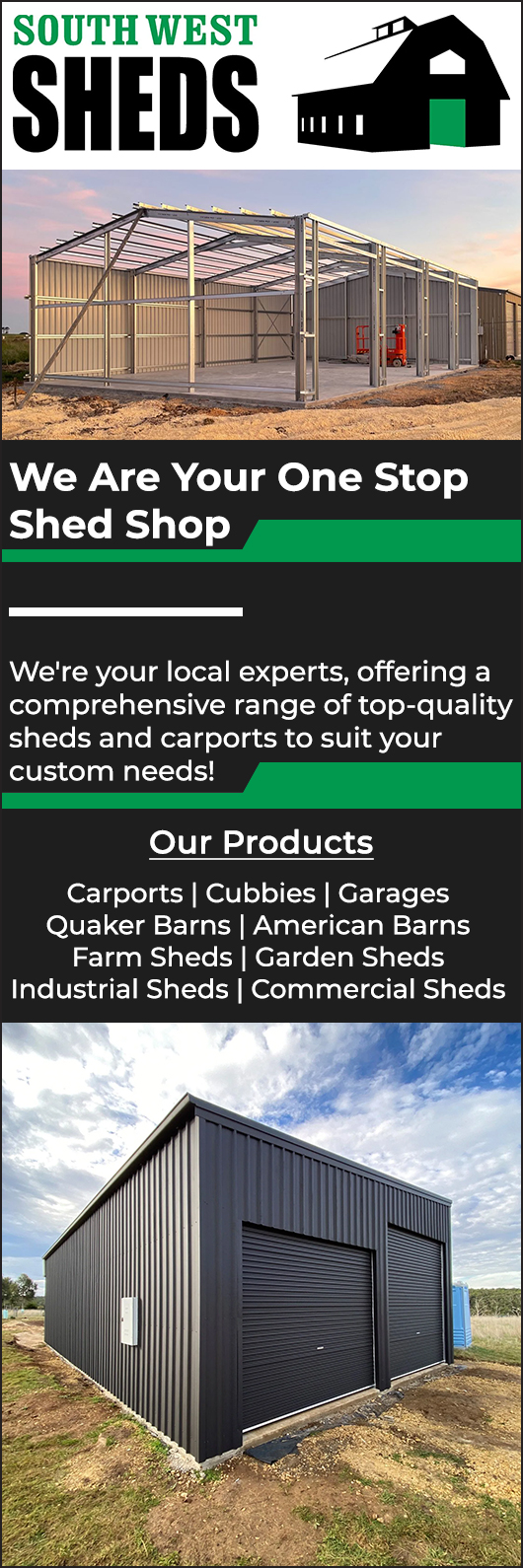 South West Sheds