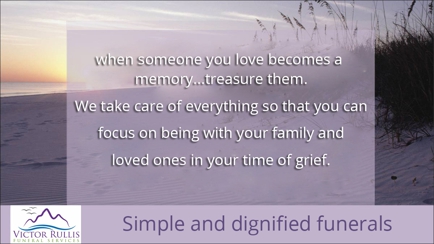Victor Rullis Funeral Services Hero Image