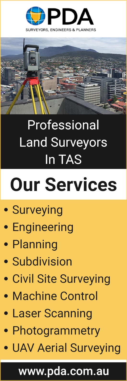 PDA Surveyors  Engineers Planners
