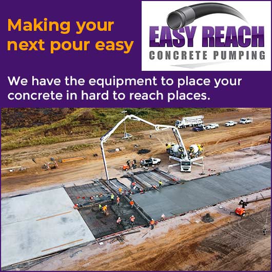 Easy Reach Concrete Pumping