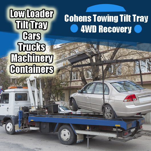 Cohens Towing Tilt Tray 4WD Recovery