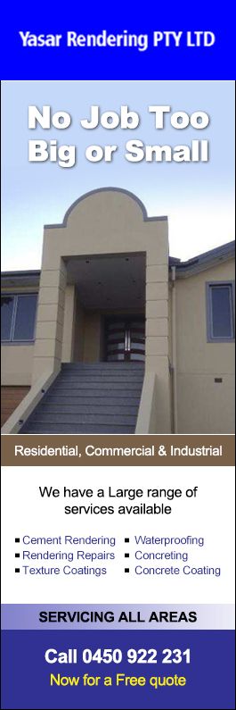 Yasar Rendering PTY LTD