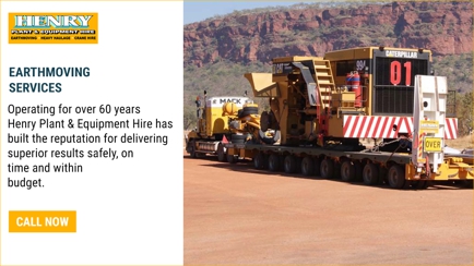 Henry Plant & Equipment Hire Pty Ltd. Hero Image
