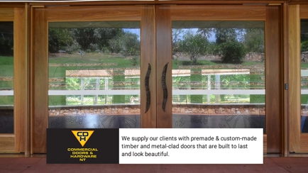 Commercial Doors & Hardware NT Hero Image