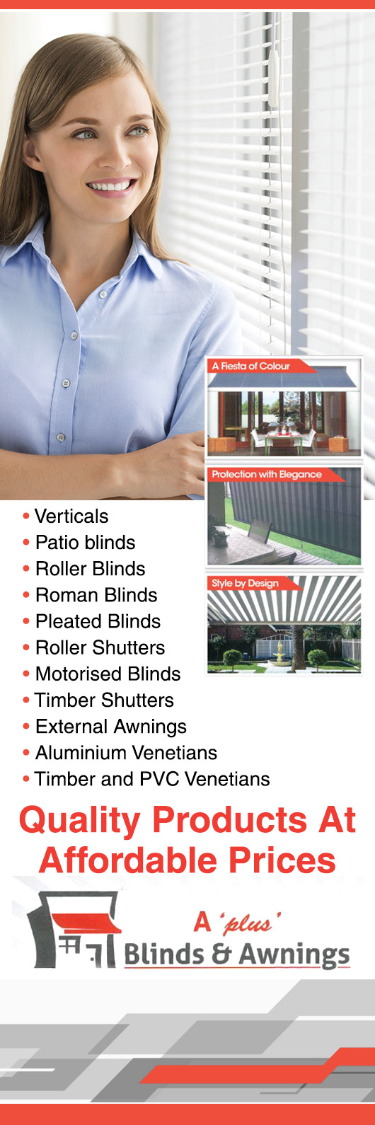 A Plus Blinds & Awnings
