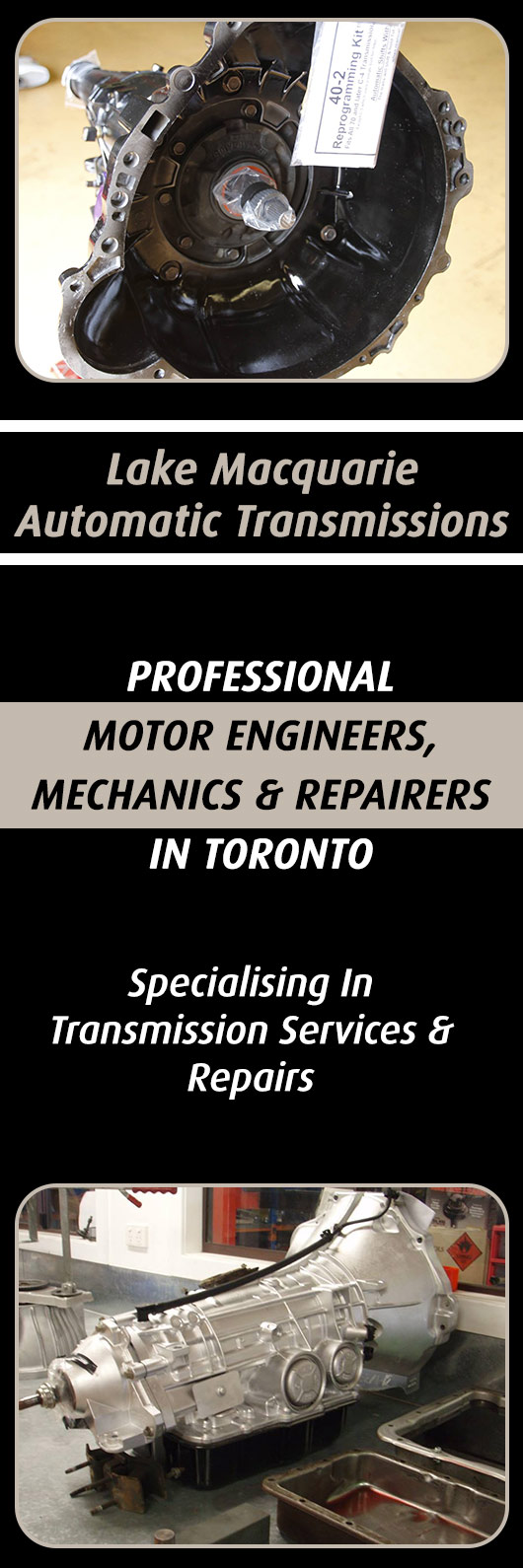 Lake Macquarie Automatic Transmission Service