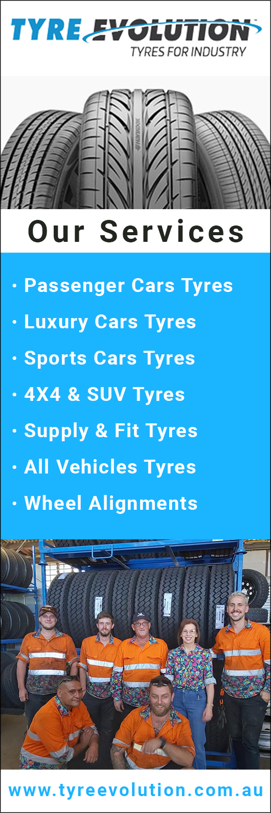 Tyre Evolution