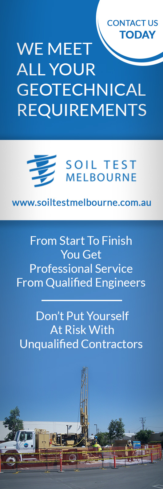 Soil Test Melbourne Geotechnical Engineering