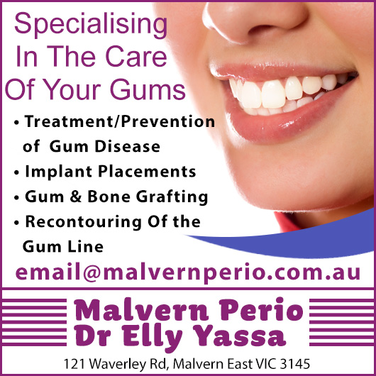 Malvern Perio Dr Elly Yassa