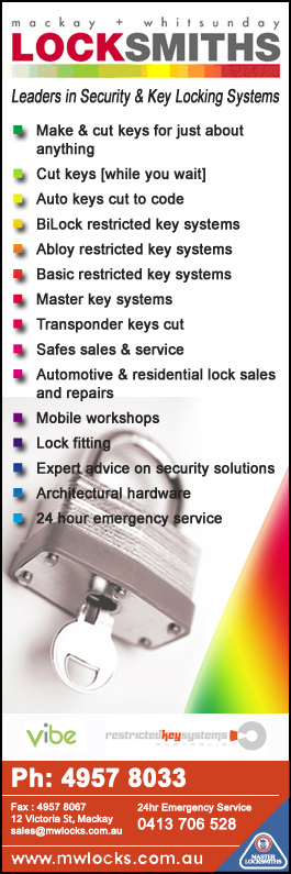 Mackay & Whitsunday Locksmiths