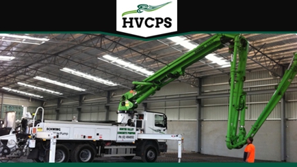 Hunter Valley Concrete Pumping Service Hero Image