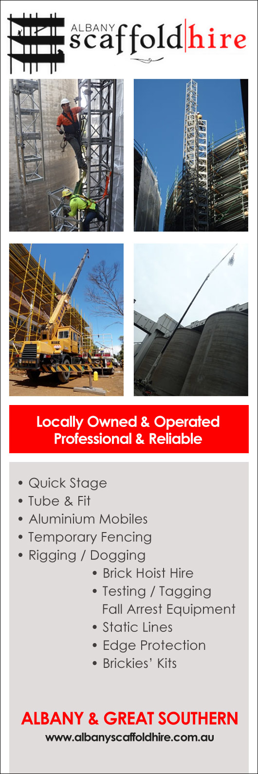 Albany Scaffold Hire