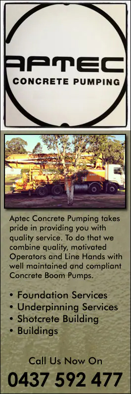 Aptec Concrete Pumping