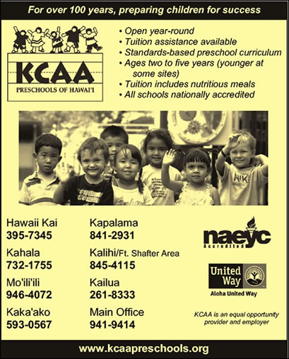 KCAA Preschools of Hawaii