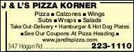 J & L's Pizza Korner