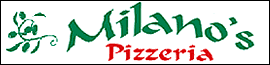 Milano's Pizza logo