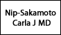 Nip Sakamoto Carla J MD logo