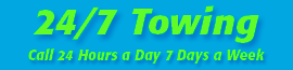 24/7 Towing logo