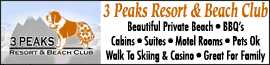 3 Peaks Resort & Beach Club logo