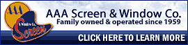 AAA Screen & Window Co logo