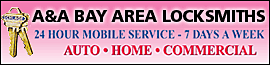 A&A Bay Area Locksmiths logo