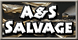A&S Salvage logo