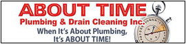 About Time Plumbing & Drain Cleaning Inc- logo