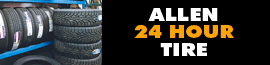 Allen 24 Hour Tire logo