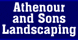 Athenour and Sons Landscaping logo