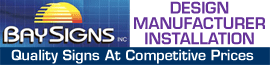 Bay Signs logo