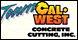 Cal-West Concrete Cutting Inc logo