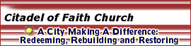 Citadel Of Faith Church Of God In Christ logo