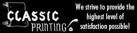 Classic Printing logo