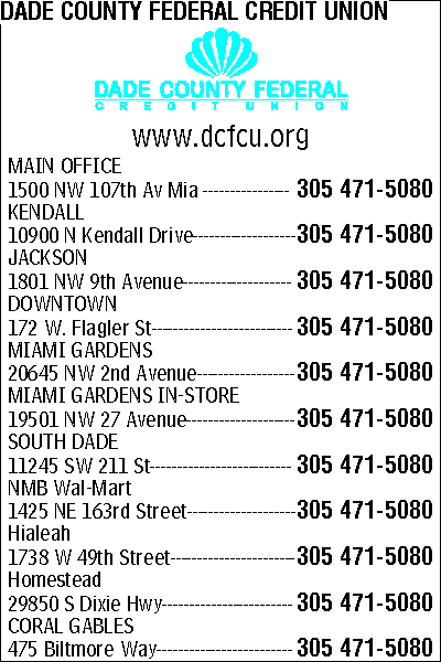 Dade County Federal Credit Union